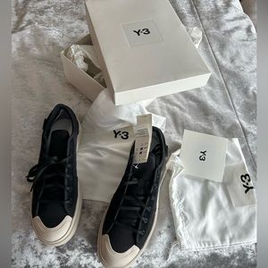 Y-3 AJATU COURT LOW Black Bliss sneakers